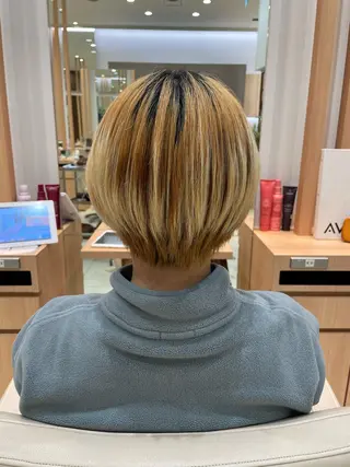 ショート OASIS AVEDA 立川所属・立川カット/ ゆづきのヘアスタイル