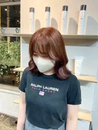 ロング m a y aのヘアスタイル