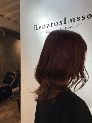 ミディアム 透明感カラー💎 AYAのヘアスタイル