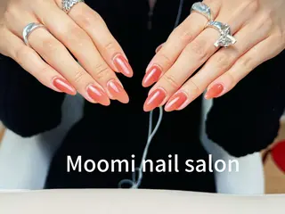 ロング Moomi あずりのネイルデザイン