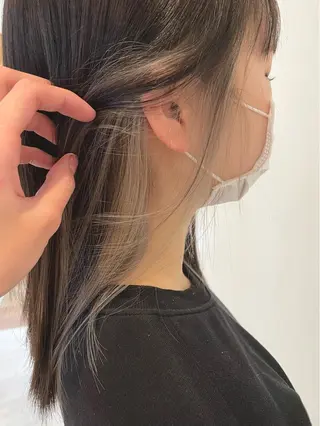 カラー Cuora by ganesha所属・荻野 栞のヘアスタイル