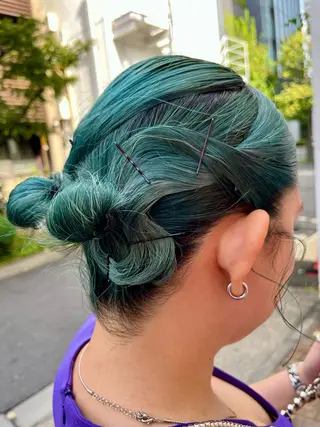 セミロング カラー 垢抜けhair / 似合わせ診断🌞スズのその他イメージ