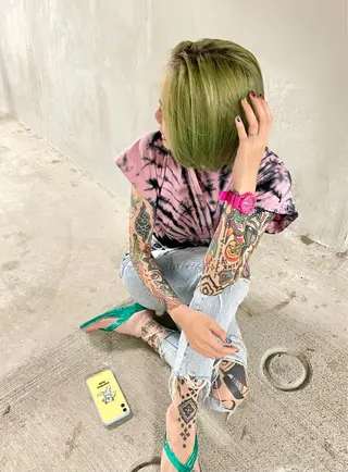 ショート カラー 🌈🌸あおき みちる🌟💗のヘアスタイル