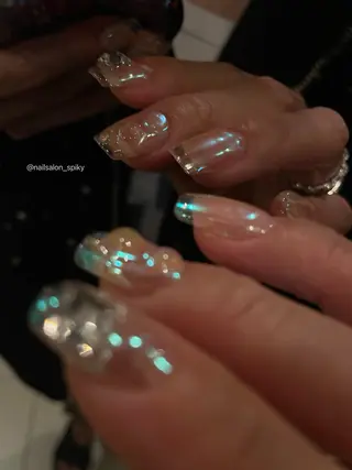 ネイル Spiky とうげ ふうかのネイルデザイン