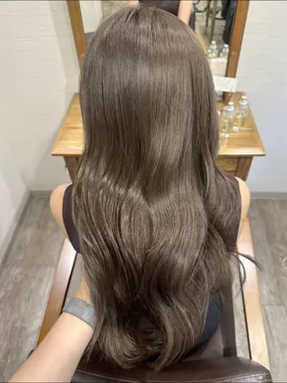 ミディアム Sac.恵比寿所属・🫧艶髪カラー/ 透明感カラー/ヒマリのヘアスタイル