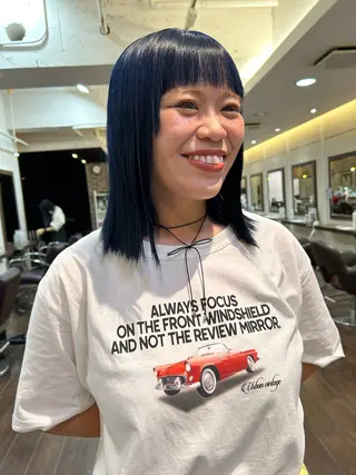 ミディアム カラー メンズ/艶髪/カラー サクラ🌸のヘアスタイル