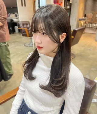 セミロング ショート/レイヤー カット/ミサキ💐のヘアスタイル