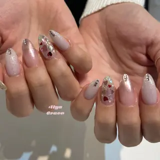 ネイル alya grace 上野/韓国ネイルのネイルデザイン