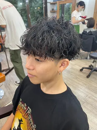 パーマ メンズ N° anfeel 渋谷🪞🫧のヘアスタイル