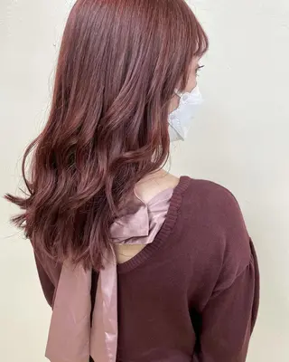 ミディアム カラー 🤍ベージュ×艶髪 🤍Ryuta🤍のヘアスタイル