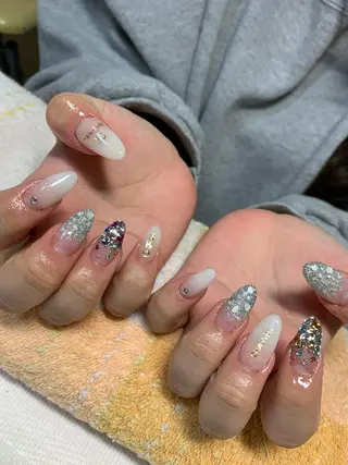 ネイル rukianail 新里のネイルデザイン