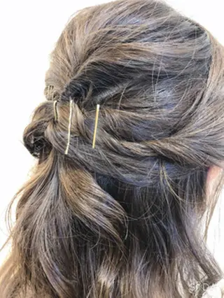 ミディアム ヘアアレンジ カットが得意✨ 川元裕範（ヒロノリ）のヘアスタイル