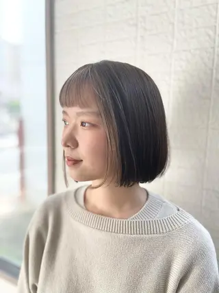 ショート カラー 藤井 廉のヘアスタイル
