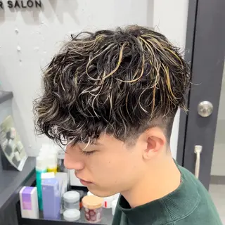 カラー パーマ メンズ 【メンズ特化美容師】 🐍NAO🐍のヘアスタイル