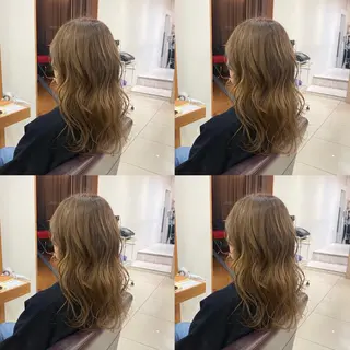ミディアム カラー 【カラー指名No 1✨】原田響のヘアスタイル
