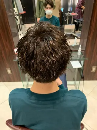 ショート 縮毛矯正/パーマ EARTH岐阜髙橋のヘアスタイル