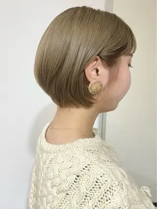 ショート カラー titian　田中 美名のヘアスタイル