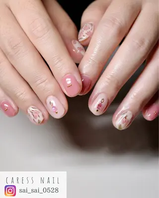 ネイル caress nail カレスネイル 代々木上原所属・カレスネイル さいのネイルデザイン