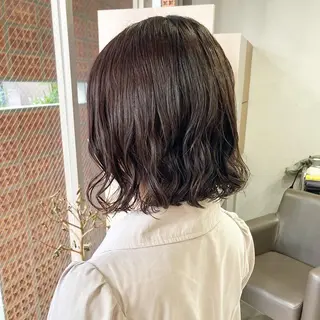 ショート パーマ ロングパーマ木村 ボブパーマのヘアスタイル