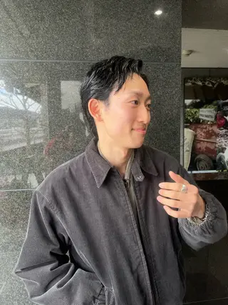 ショート メンズ 野本光一朗/メンズ/ メンズパーマのヘアスタイル