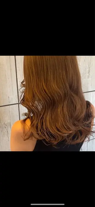 セミロング カラー カラー/韓国レイヤー /ブリーチ/hinaのヘアスタイル