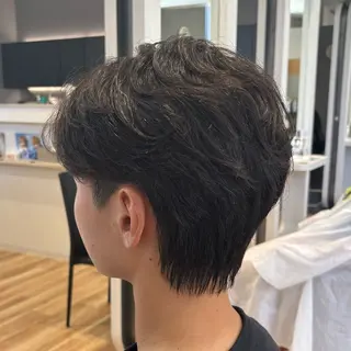 パーマ メンズ STYLE エキシティ店所属・【似合わせパーマ】 STYLE 杉原　魁のヘアスタイル