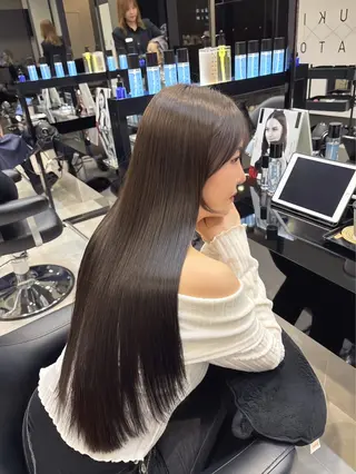 ロング HARUKI MINATO JAPAN福岡所属・モテ髪レイヤー /韓国ヘアNOBUのヘアスタイル