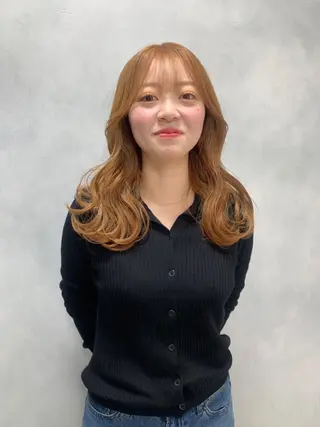 ロング カラー 髪質改善/ベージュ 🍀【ヒロム】🍀のヘアスタイル