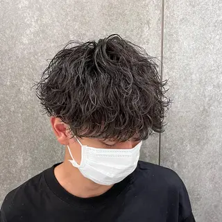 ショート パーマ メンズ 瀧野 翔吾【メンズ特化】のヘアスタイル