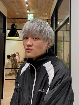 ミディアム カラー メンズ メンズ特化 /KAKERUのヘアスタイル