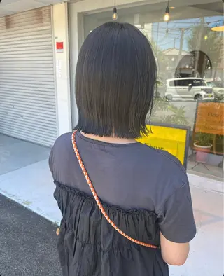 ショート 縮毛矯正・カラー🪮 下野成美のヘアスタイル