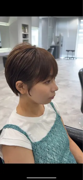 ショート Agu hair unu所属・轡田 くつわだのヘアスタイル