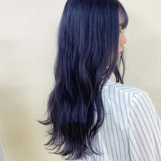 ロング カラー SALOWIN 札幌大通り店所属・🏆ウルフ/レイヤー 指名No.1山口圭佑のヘアスタイル