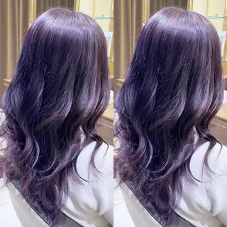 ロング カラー ✨髪質改善艶カラー/ レイヤー/アツトのヘアスタイル