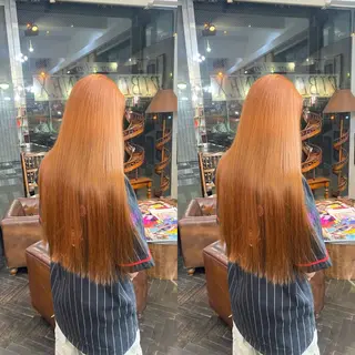 ロング カラー ☻モエカ/ハイトーン アレンジ☻のヘアスタイル