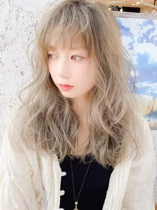 ミディアム カラー CIEL 四条河原町所属・🧴カワバタ🧴 /暖色/髪質改善のヘアスタイル