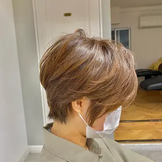 ショート カラー 北村 直人のヘアスタイル