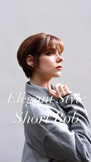 ショート TOKUYAMA SALON NY所属・門岡 昌輝のヘアスタイル