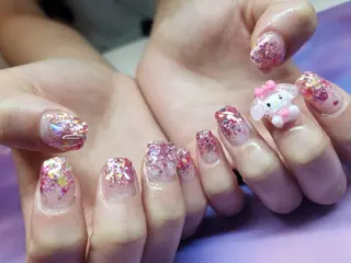 ネイル 💜bora .のネイルデザイン