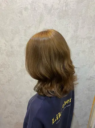 ミディアム カラー 西田辺/ タカスナオヤのヘアスタイル