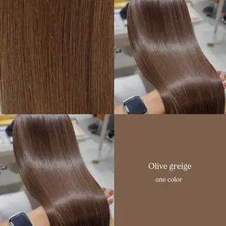 ロング カラー 伊藤粹 /浦和/艶感カラーのヘアスタイル