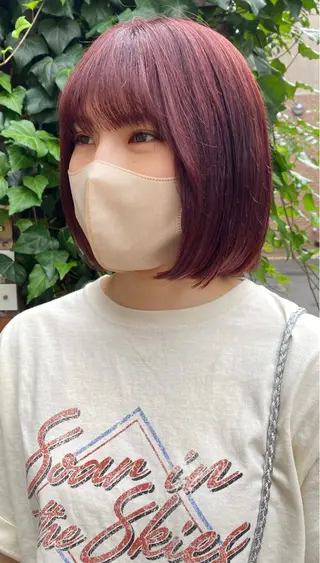 カラー 綾香 /透明感カラーのヘアスタイル