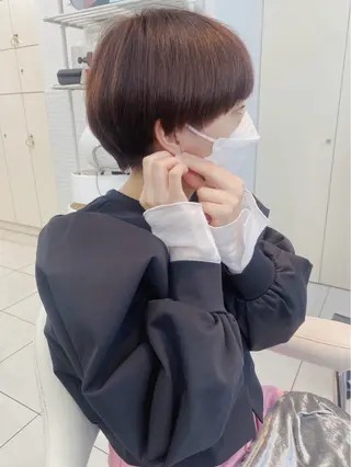 ショート カットモデル募集中 👗青木静香のヘアスタイル