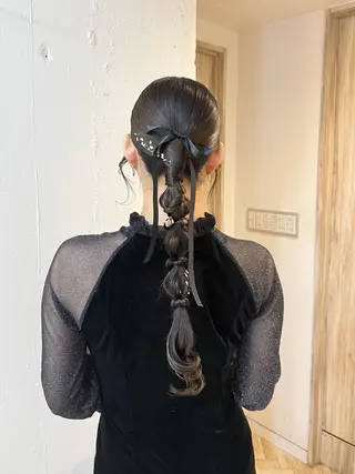 ヘアアレンジ 透明感カラー/ アレンジ✩akaneのヘアスタイル