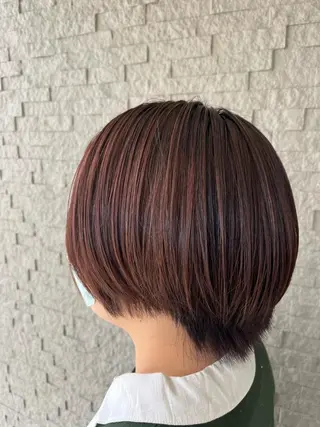 ショート カラー パーマ Hair salon sui所属・髪質改善ストレート 🫧拓馬のヘアスタイル