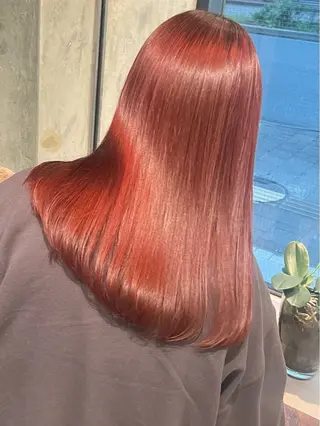 ロング カラー LUCK 本厚木店のヘアスタイル