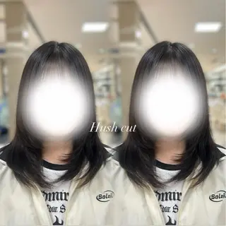 ミディアム ベージュ カラー🧸ゆいなのヘアスタイル