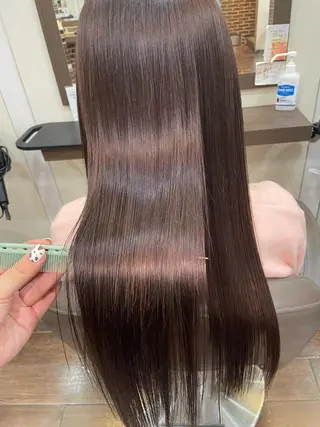 ロング ニュアンスネイル/ ボブ/まちゃこのヘアスタイル