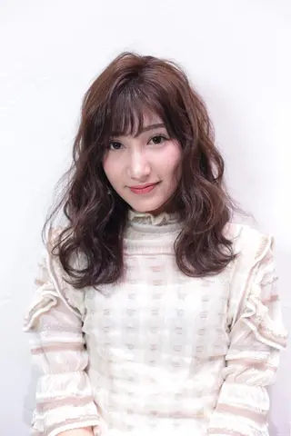 ミディアム カラー ヘアアレンジ 韓国風&髪質改善特化 ✂️MISAKI✂️のヘアスタイル