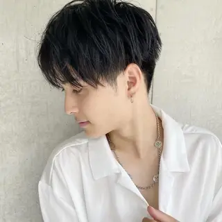 メンズ 韓国風ヘア🇰🇷 トレンドスタイル🫧のヘアスタイル